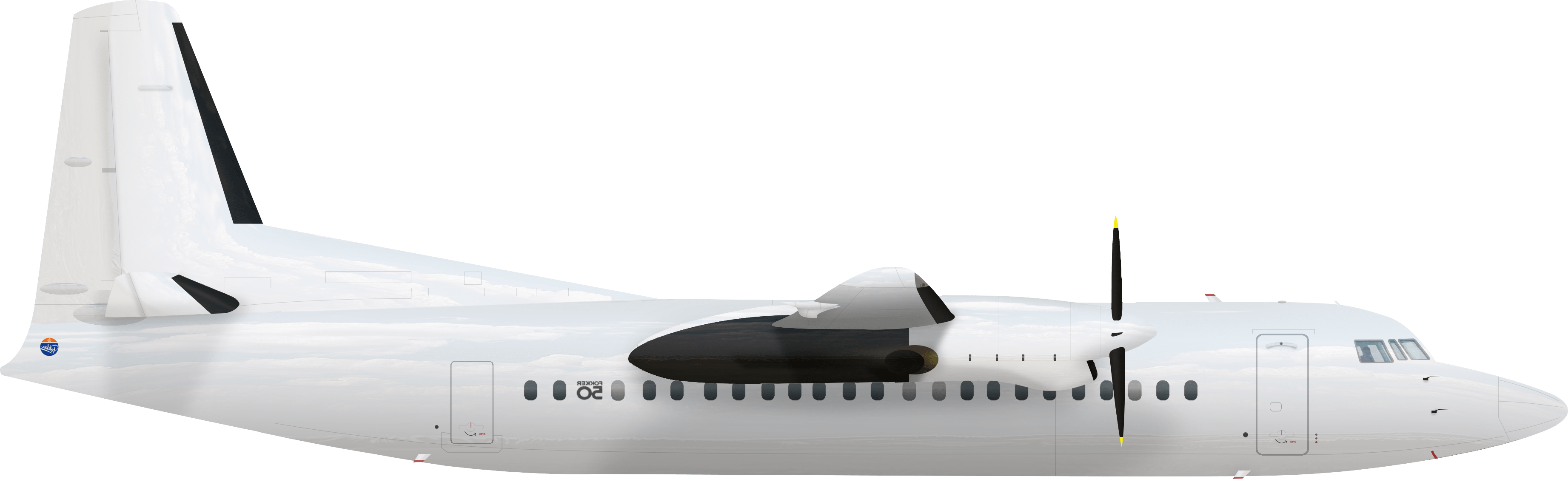 Fokker_50 aircraft